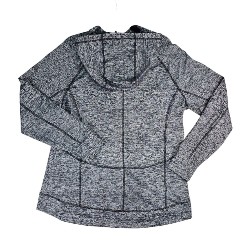 C9 Champion Womens XL Gray Full Zip Hoodie Stretch Athletic Running Jacket - Picture 3 of 12